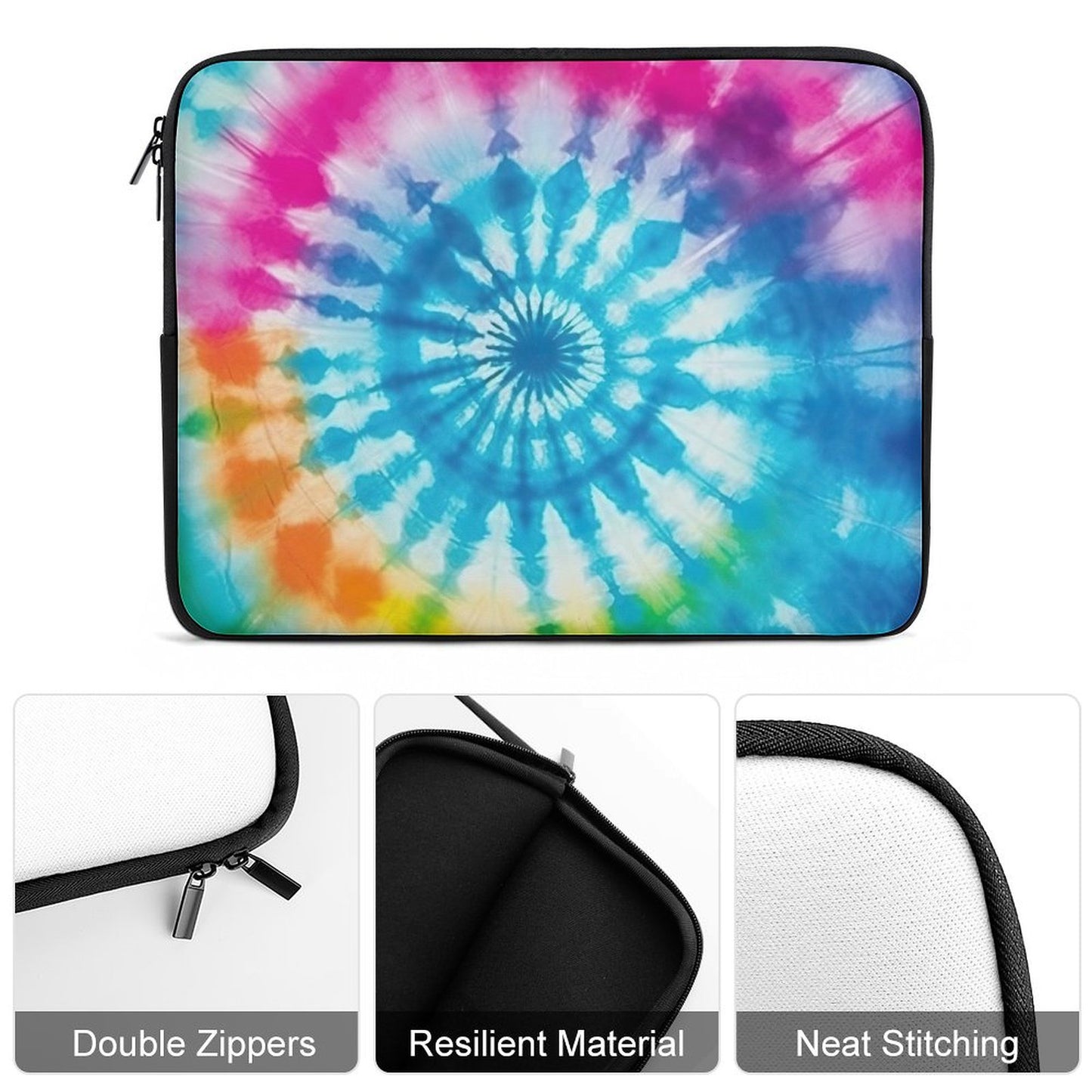 Laptop Sleeve Multi Size 2Khowvfx2022_tie-dye_texture_685ac739-ddae-4714-8d04-a498f6de1448-tile--standard-scale-6_00x