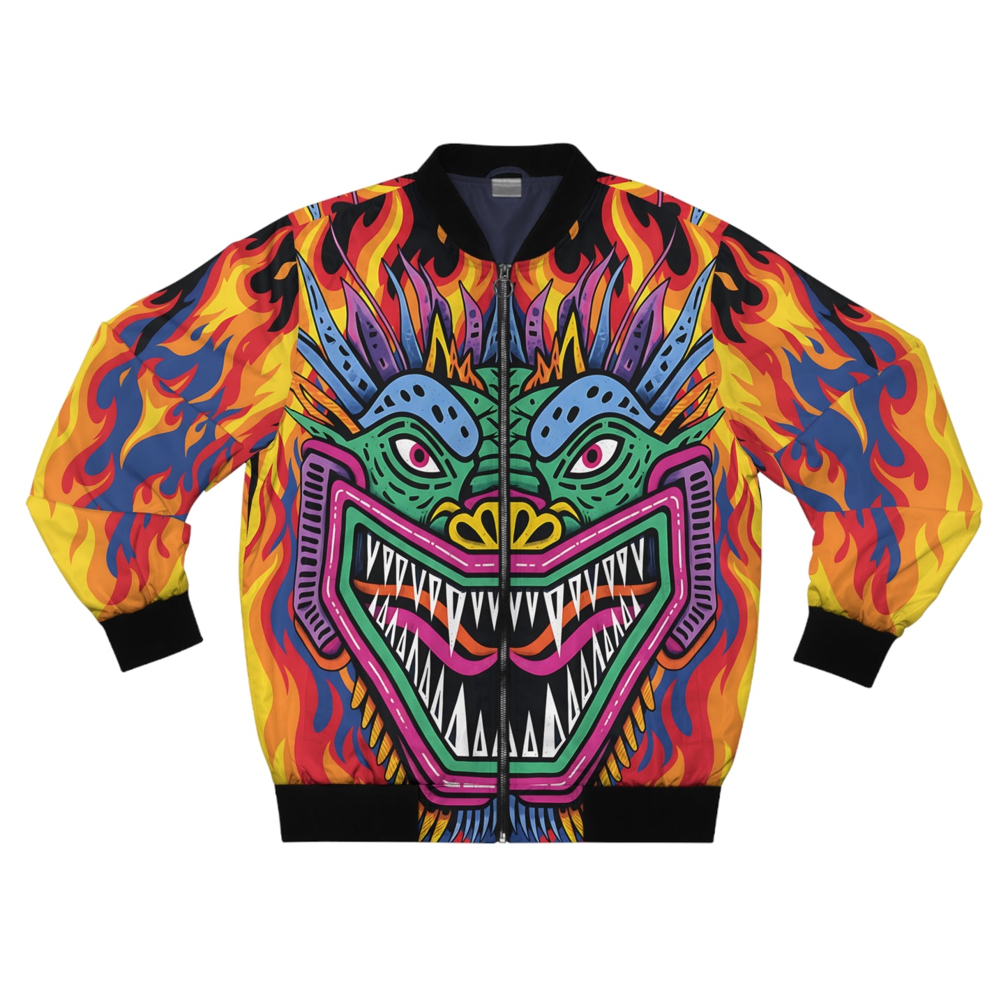Fire Dragon Bomber Jacket