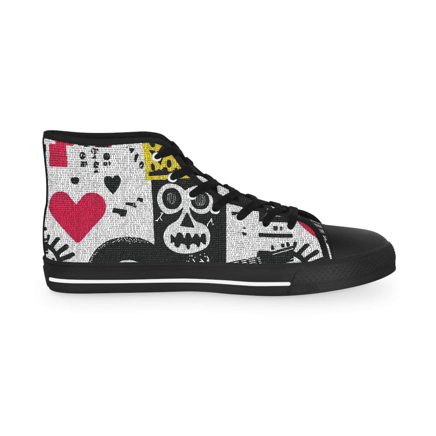 Guitar King Men's High Top Sneakers
