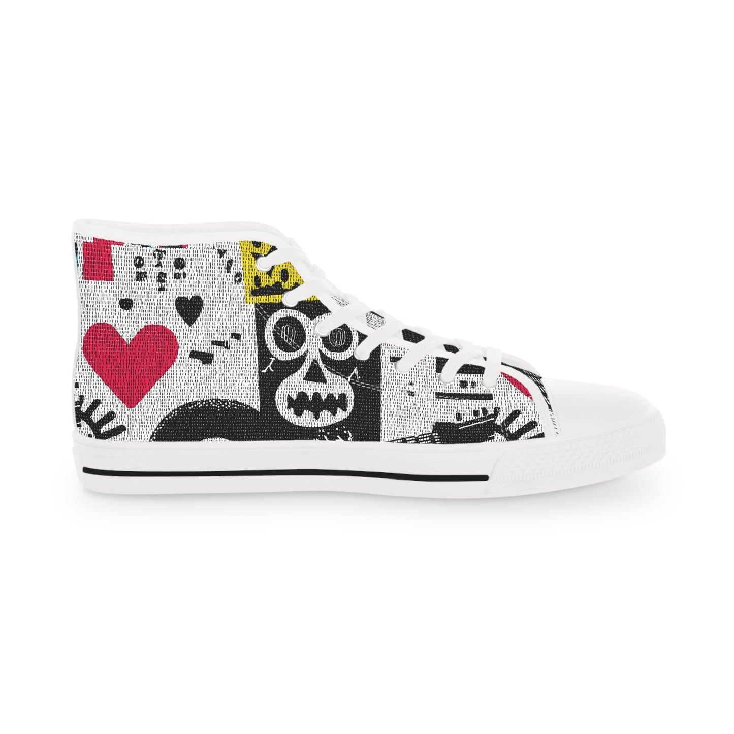 Guitar King Men's High Top Sneakers