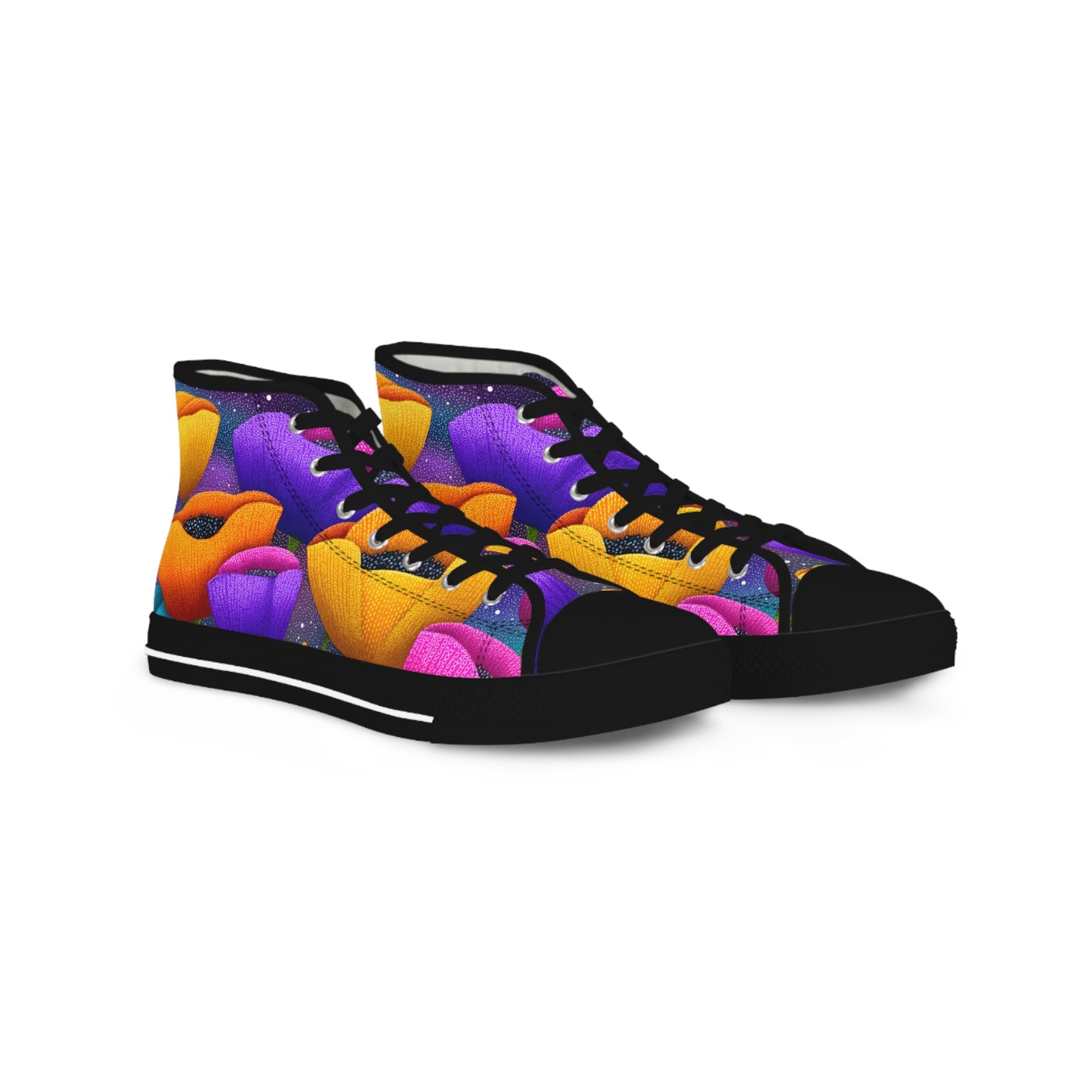 Colorful Flower Sneakers