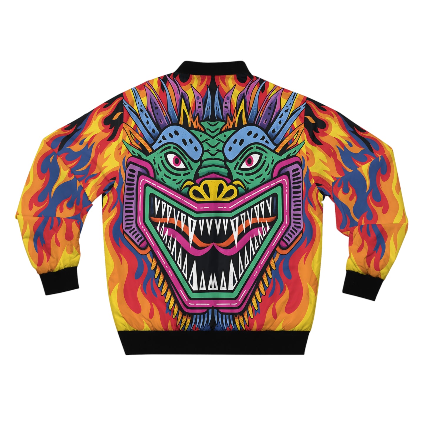 Fire Dragon Bomber Jacket