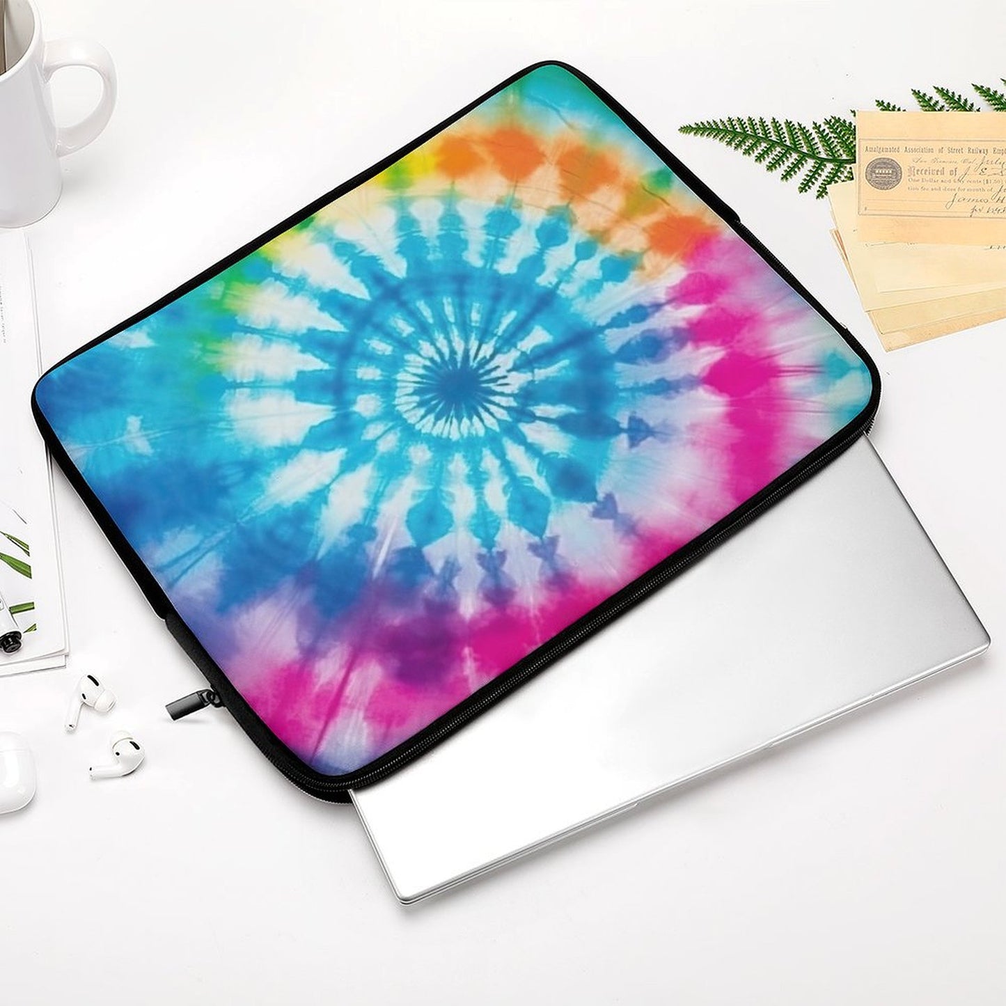 Laptop Sleeve Multi Size 2Khowvfx2022_tie-dye_texture_685ac739-ddae-4714-8d04-a498f6de1448-tile--standard-scale-6_00x
