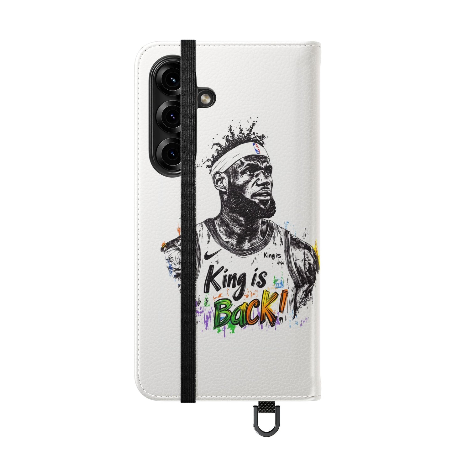 Phone Case, NBA LeBron James King is Back Phone Cover, Durable Case, Gift for Him, Athletic Accessories, Basketball Fans, Sports Phone Case,