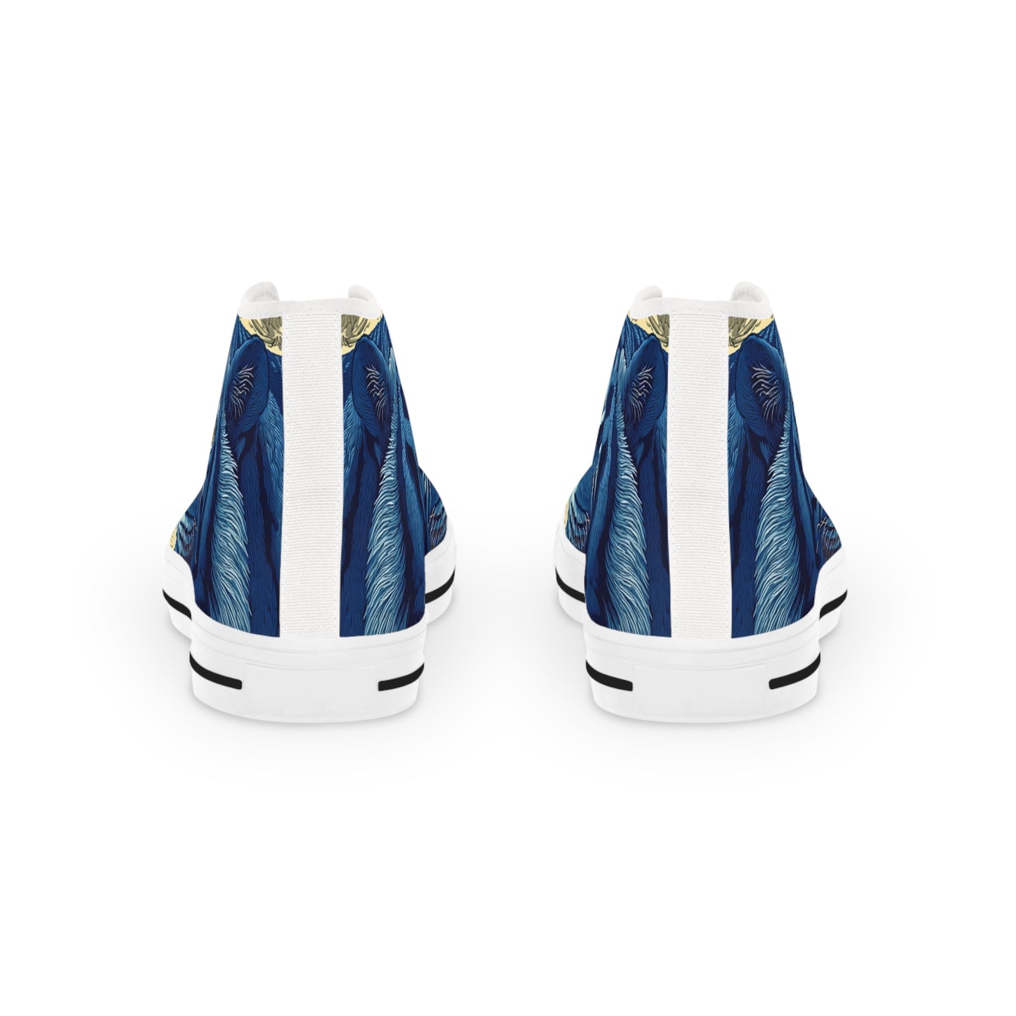 Tiger Sneakers|Faux-Embroidery Print Tiger Sneakers