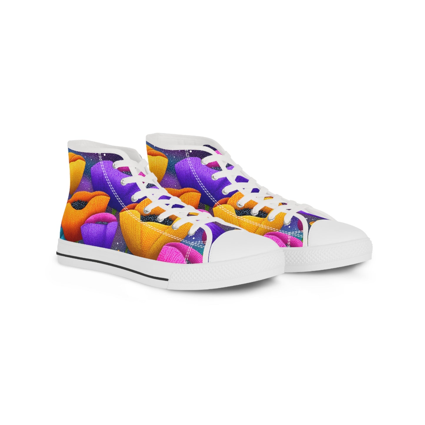 Colorful Flower Sneakers