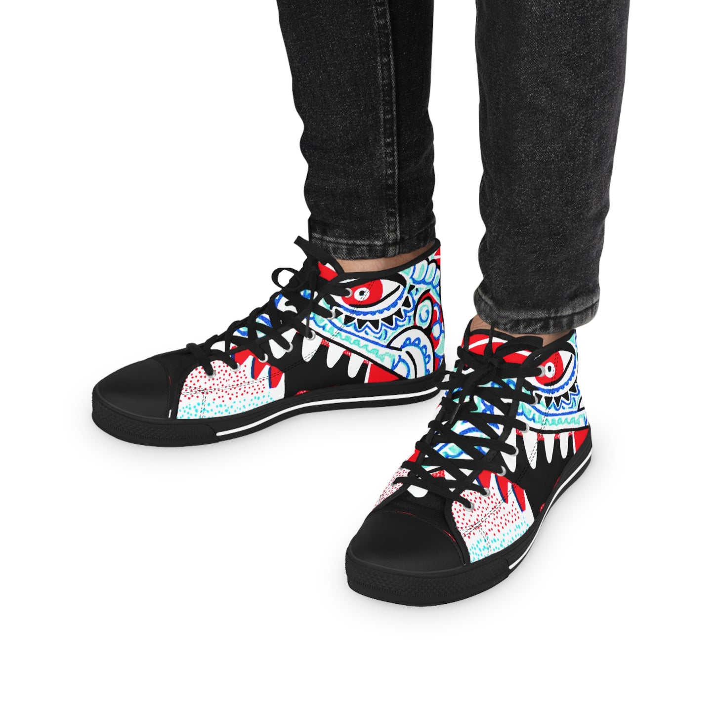 High Top Sneakers - Angry Dragon Design