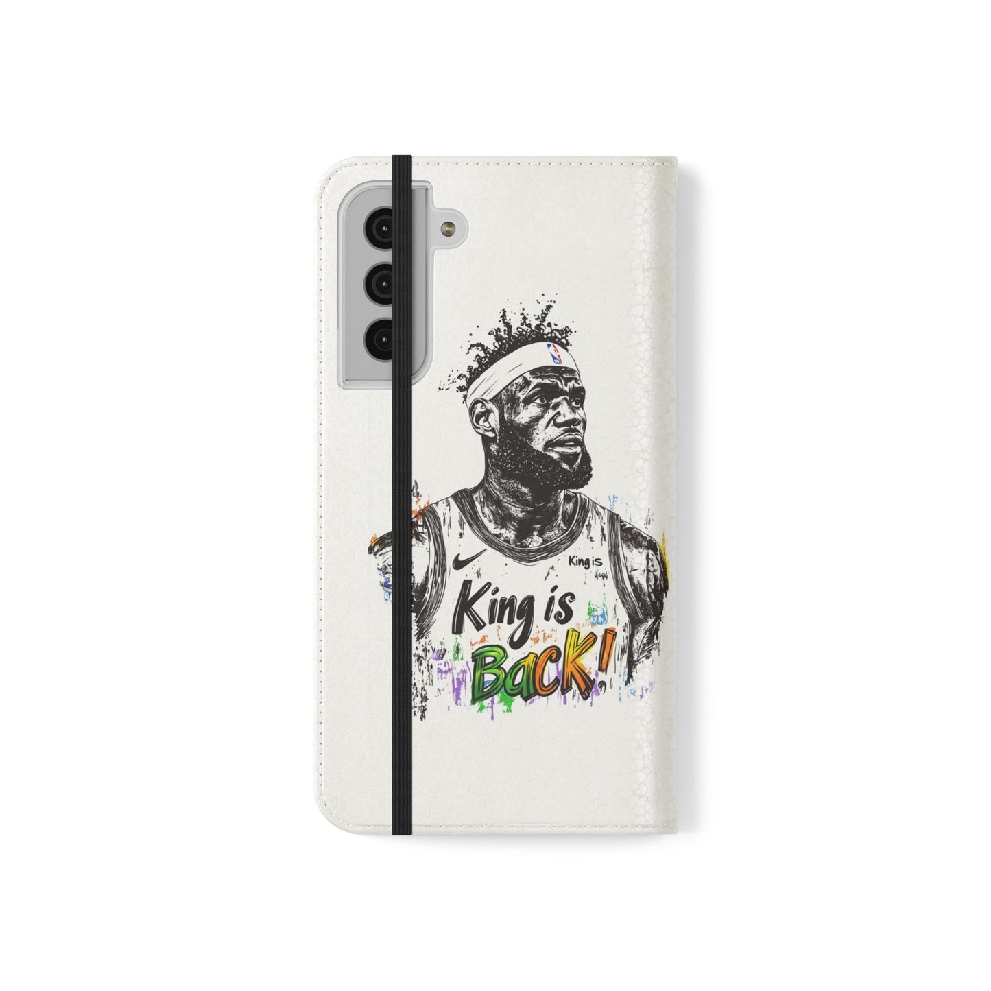 Phone Case, NBA LeBron James King is Back Phone Cover, Durable Case, Gift for Him, Athletic Accessories, Basketball Fans, Sports Phone Case,