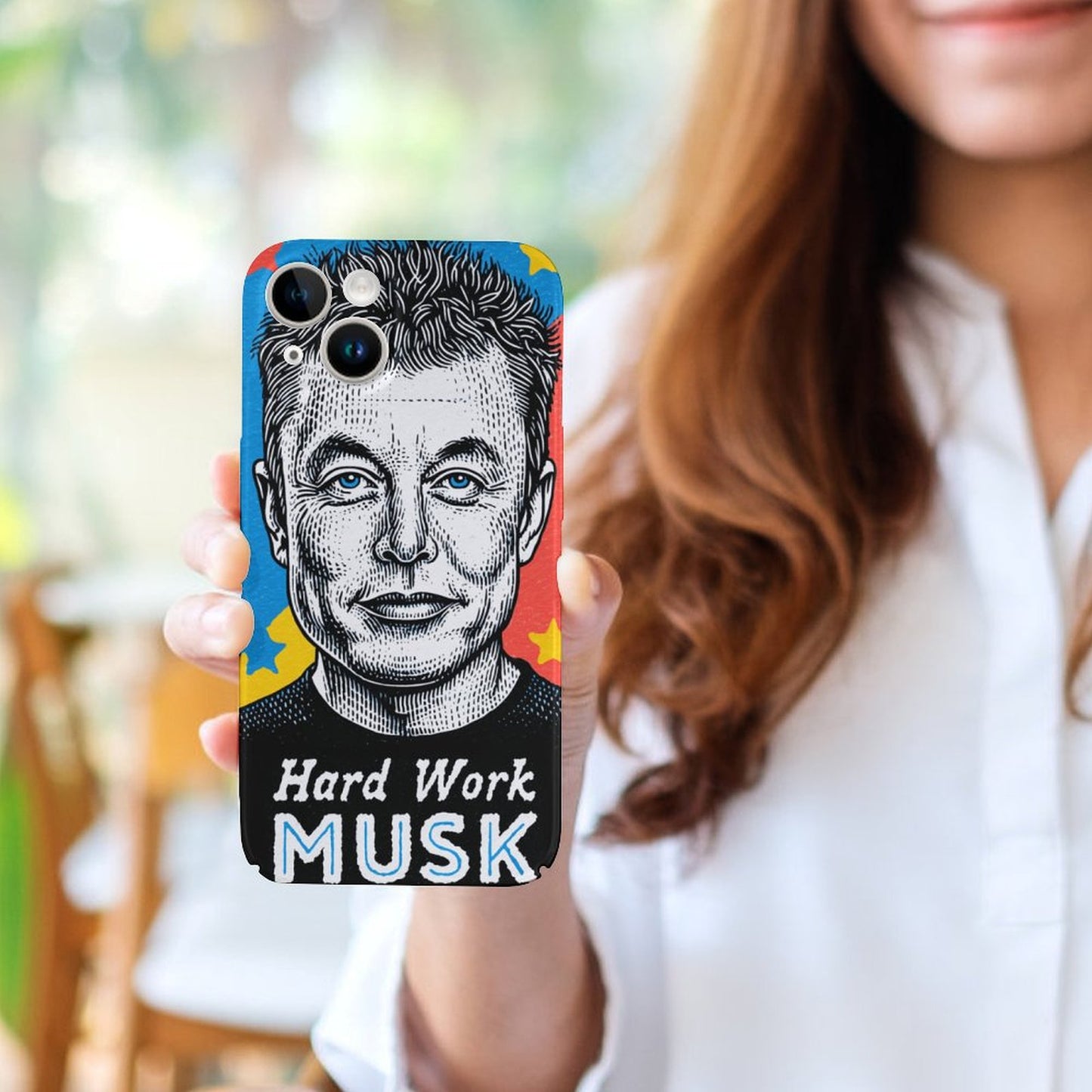 Elon Musk iPhone Case – Inspiring Art Design | Gift for Gen Z Tech Lovers & Leos