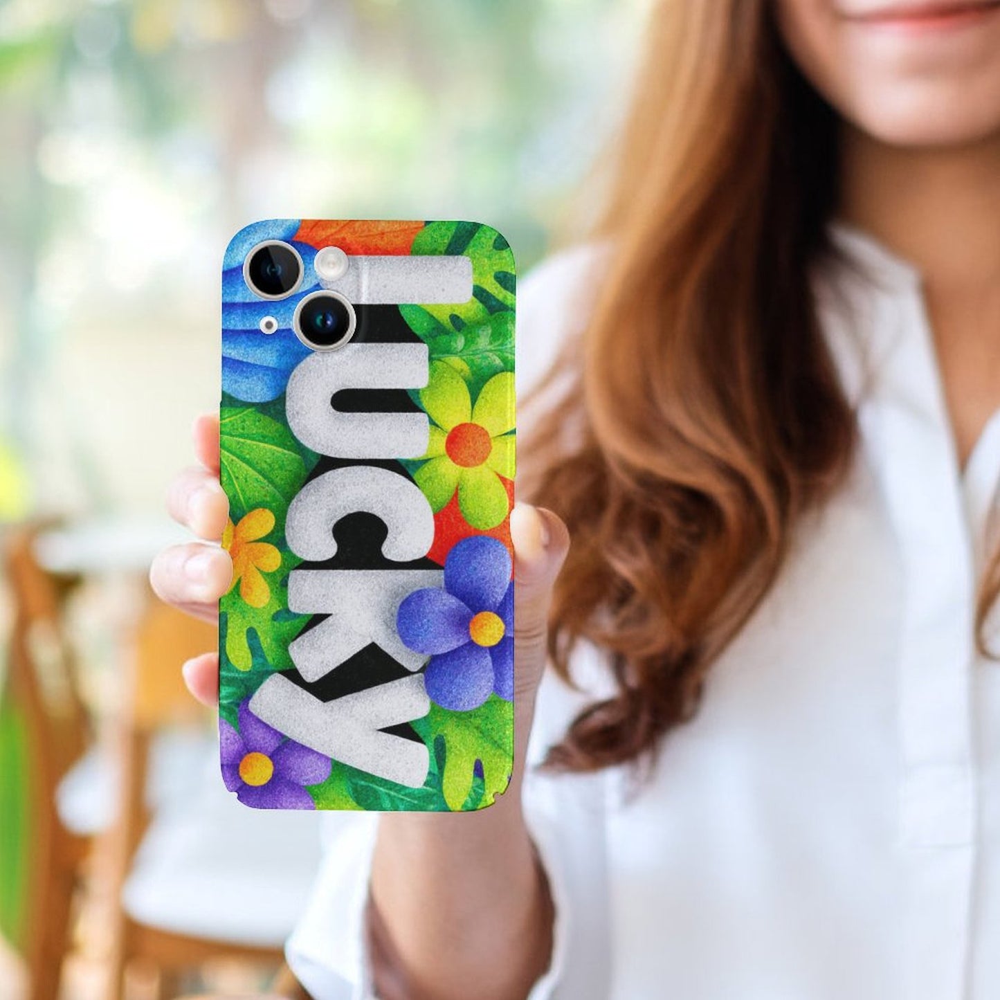 LOVE Colorful Totem iPhone 15 Case – Gift for Gemini & Sagittarius