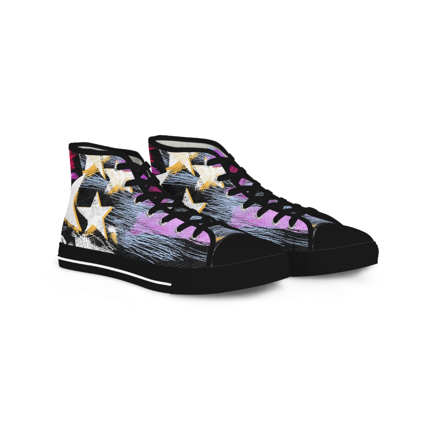 Stars Sneakers Creative Stars Splash Art