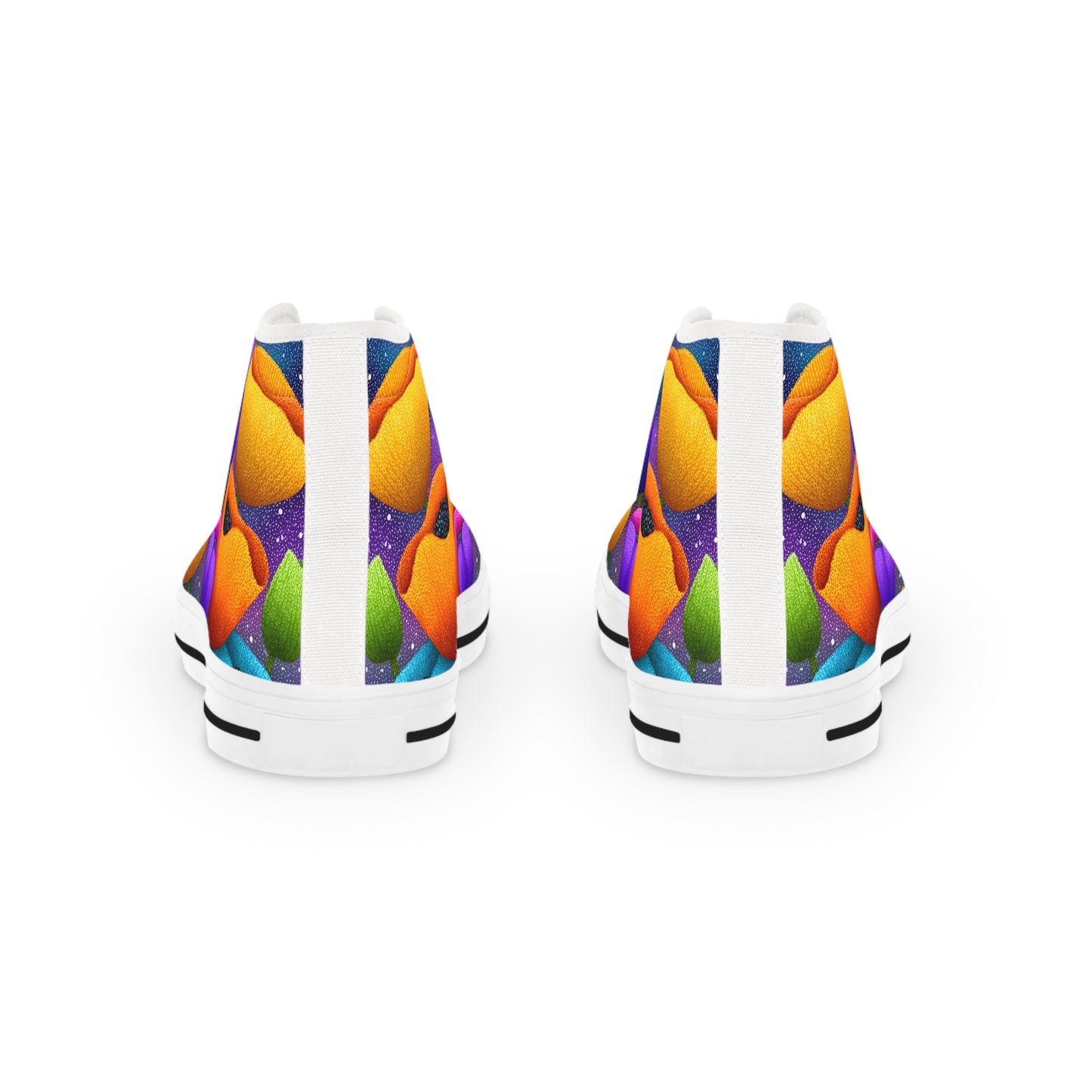 Colorful Flower Sneakers