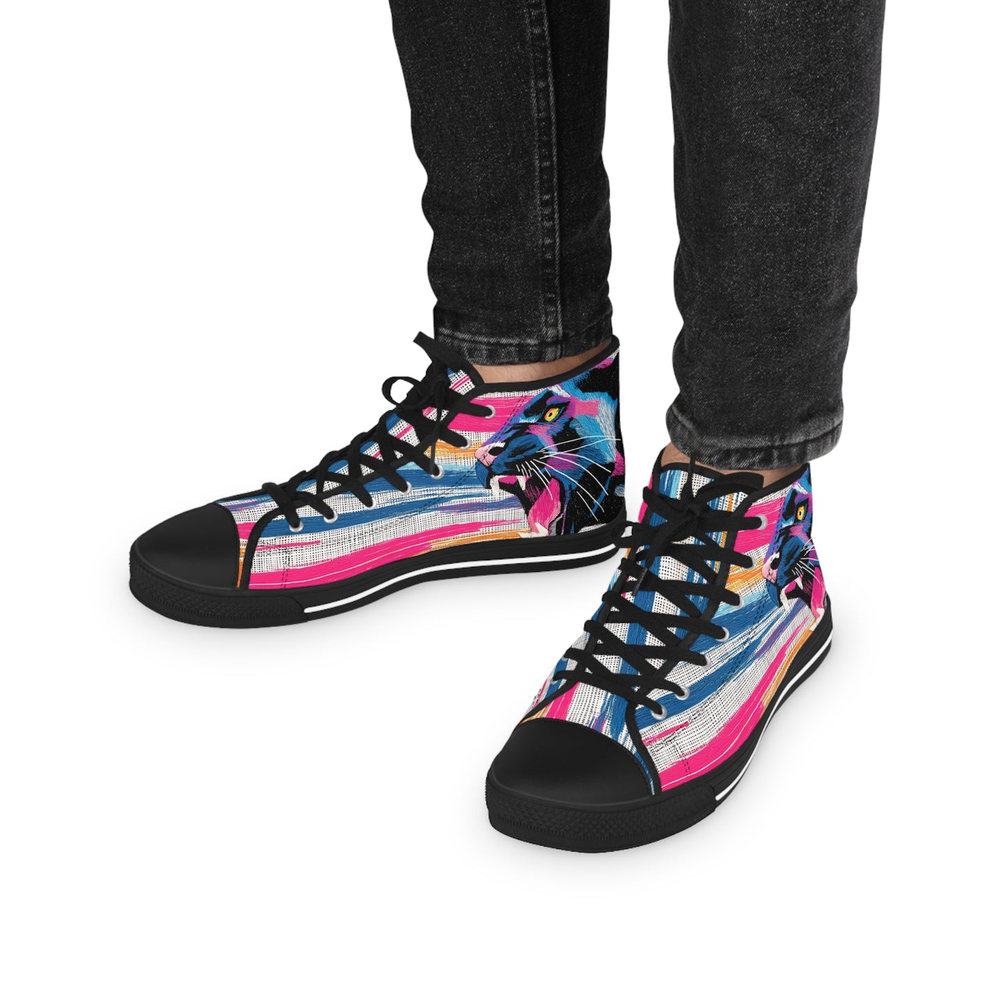 Colorful Panther Sneakers