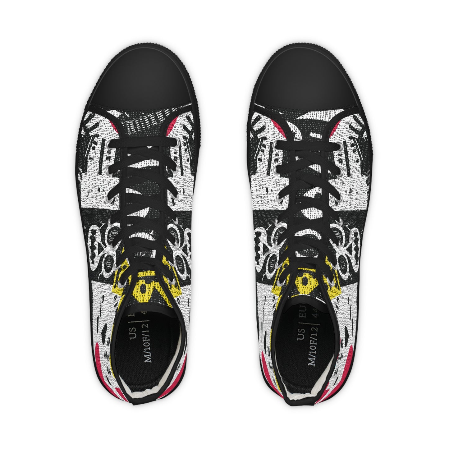 Guitar King Men's High Top Sneakers