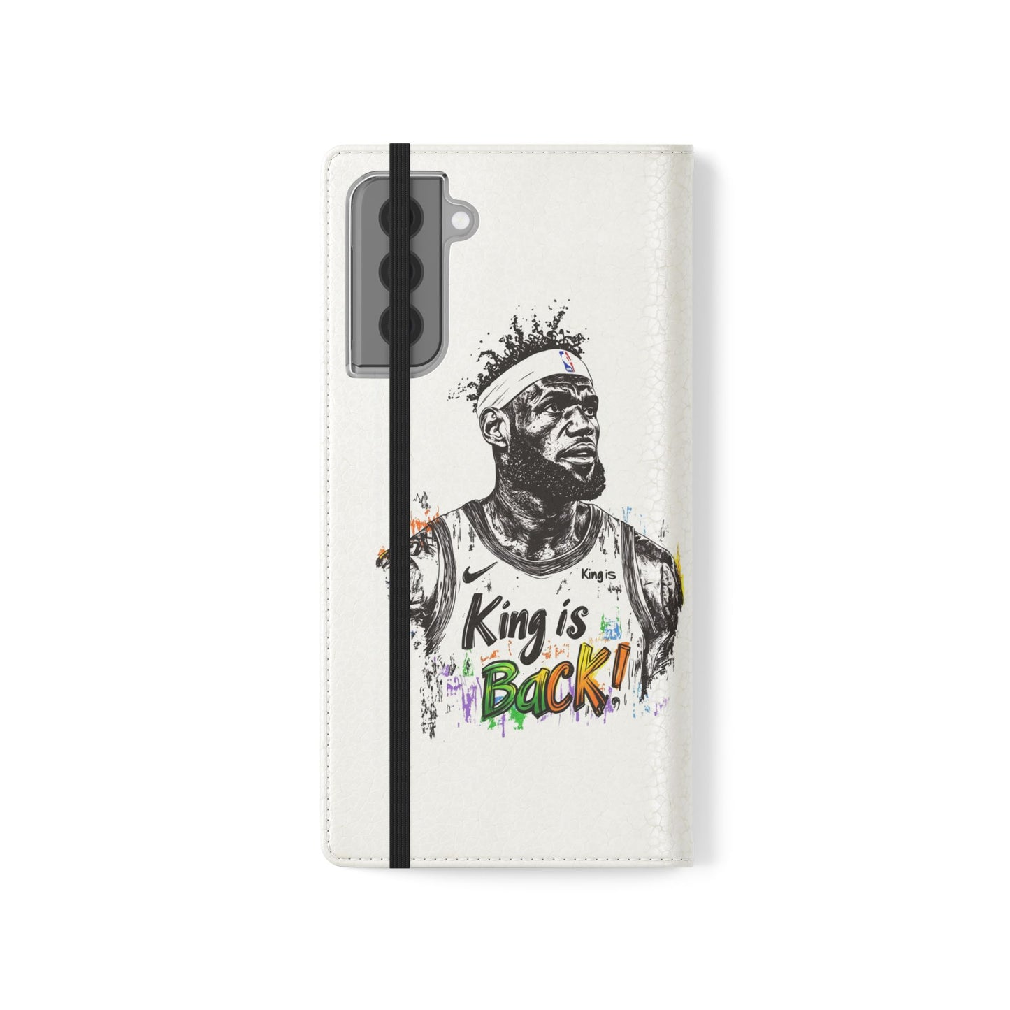 Phone Case, NBA LeBron James King is Back Phone Cover, Durable Case, Gift for Him, Athletic Accessories, Basketball Fans, Sports Phone Case,