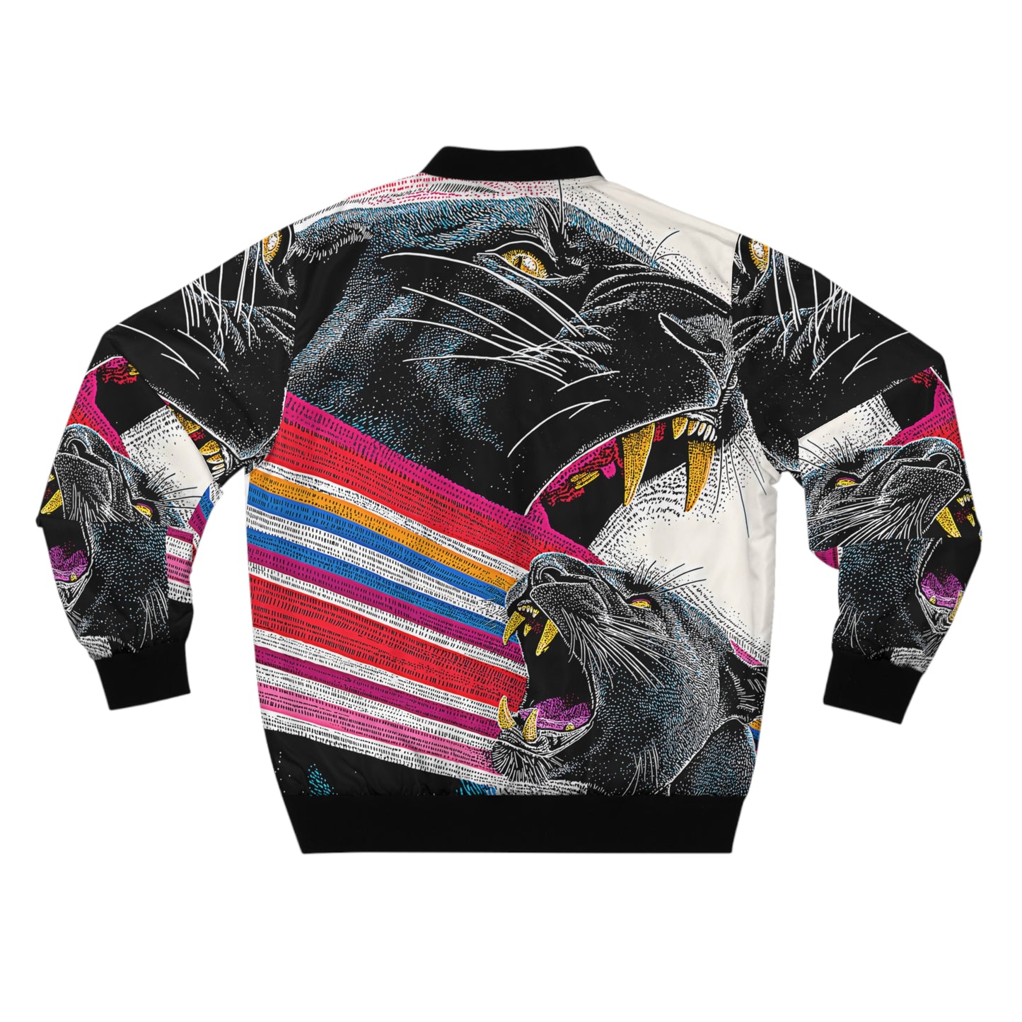 Men's Bomber Jacket - Panther Bomber Jacket