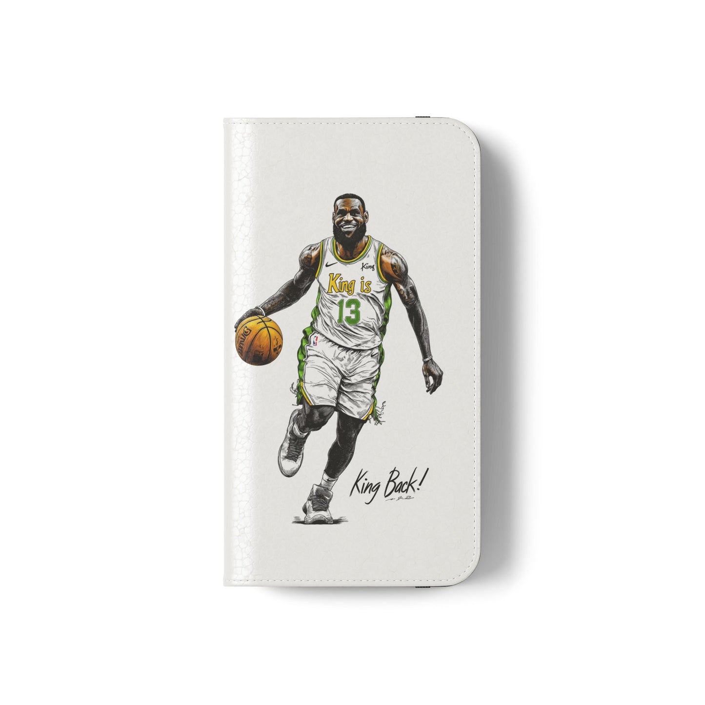 Phone Case, NBA LeBron James King is Back Phone Cover, Durable Case, Gift for Him, Athletic Accessories, Basketball Fans, Sports Phone Case,