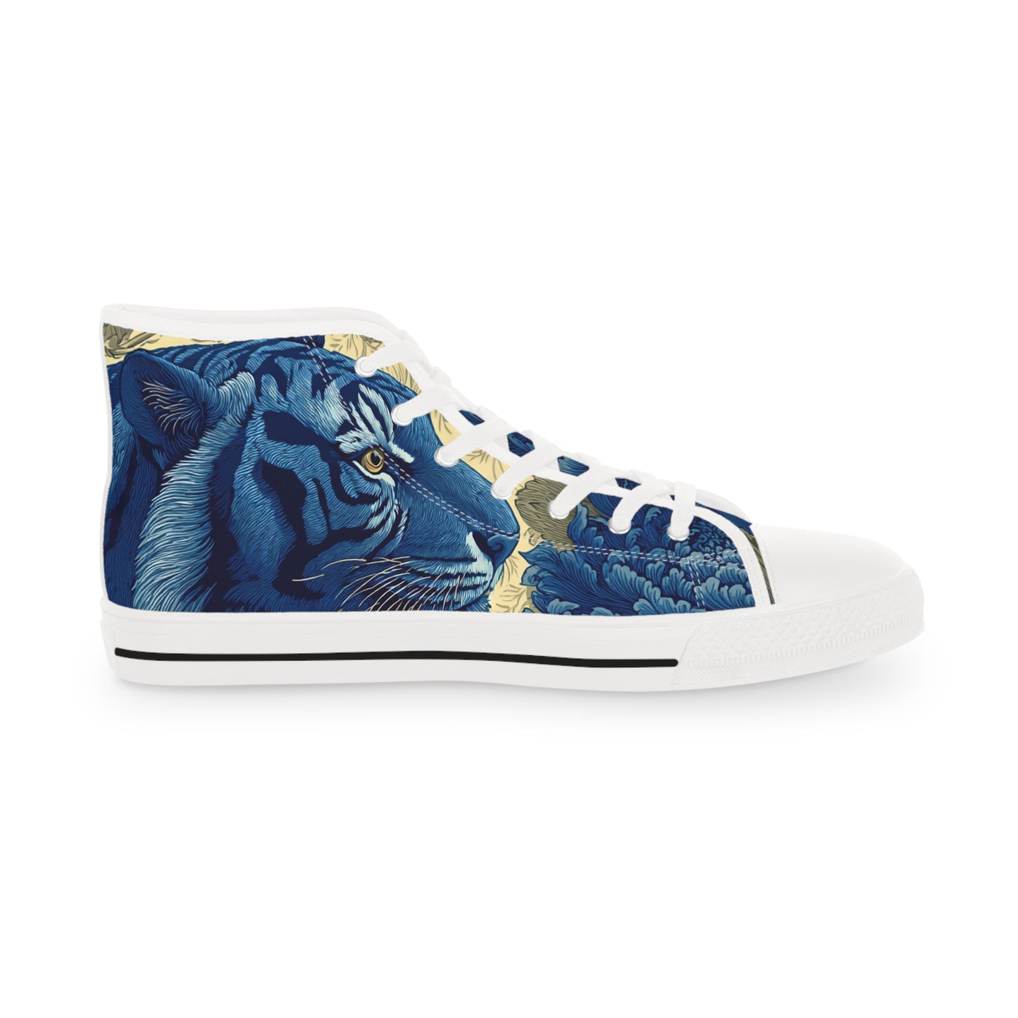 Tiger Sneakers|Faux-Embroidery Print Tiger Sneakers