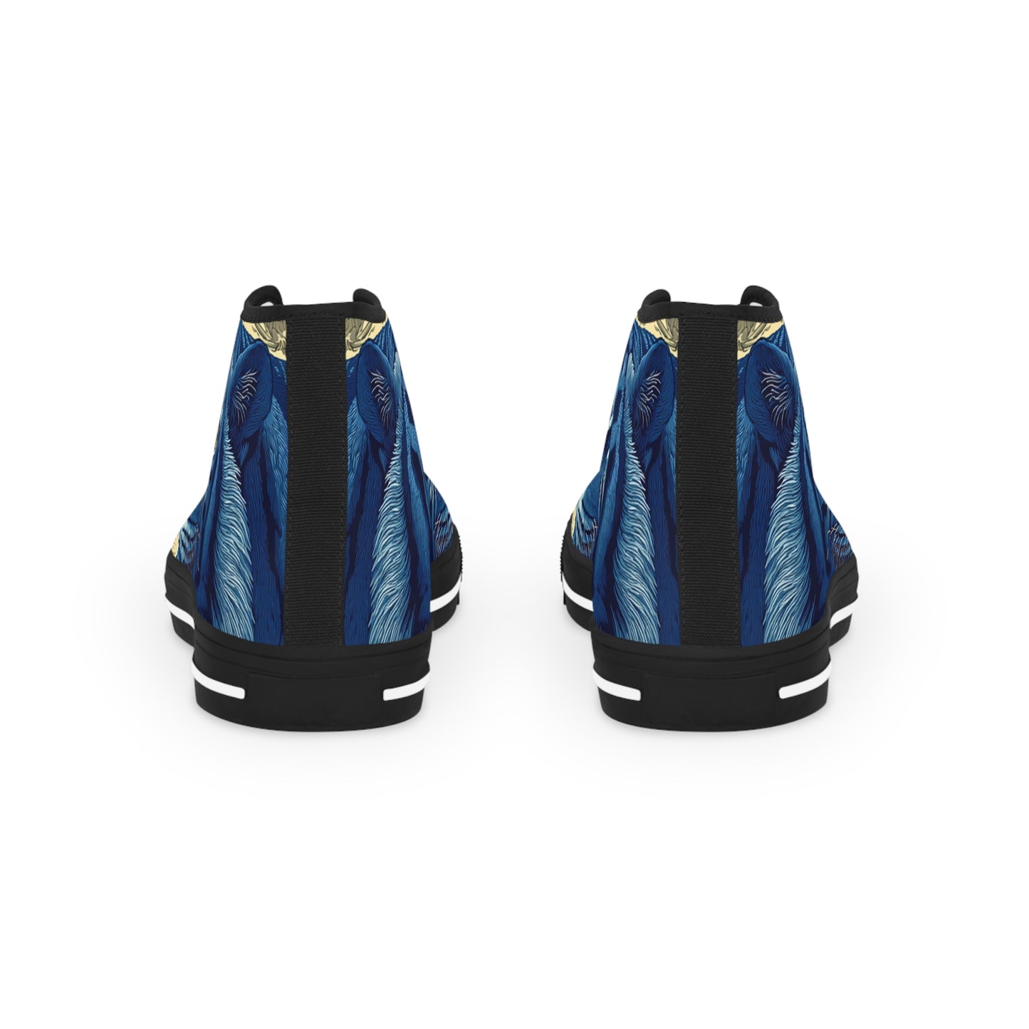 Tiger Sneakers|Faux-Embroidery Print Tiger Sneakers