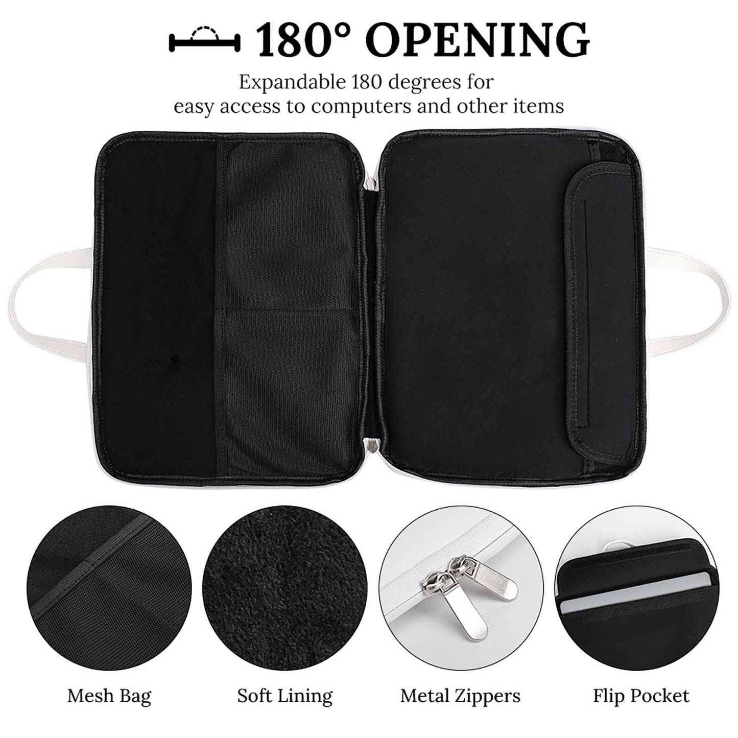 Feather Print Laptop Sleeve Bag – Model: Laptop Sleeve - 6A2B9K
