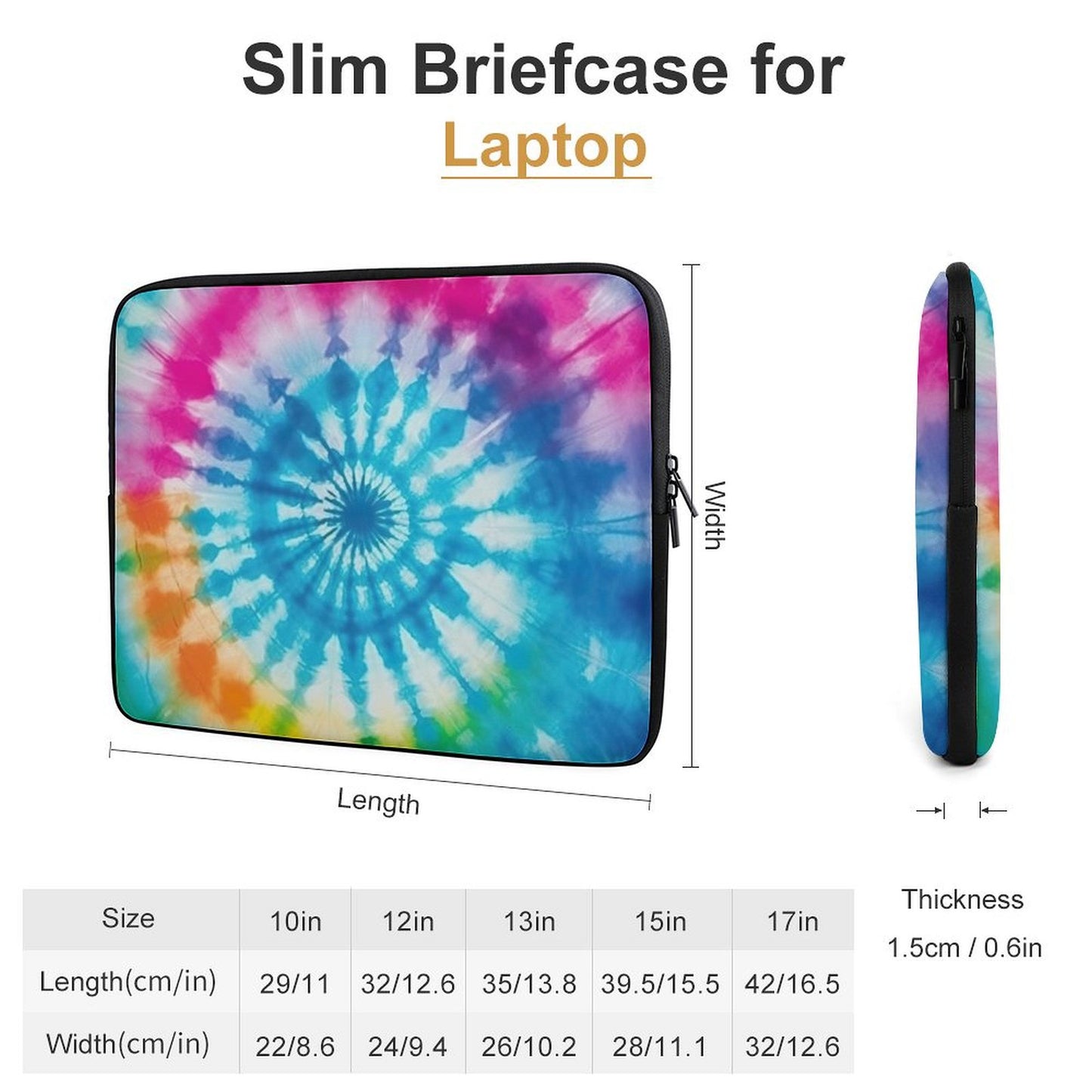 Laptop Sleeve Multi Size 2Khowvfx2022_tie-dye_texture_685ac739-ddae-4714-8d04-a498f6de1448-tile--standard-scale-6_00x