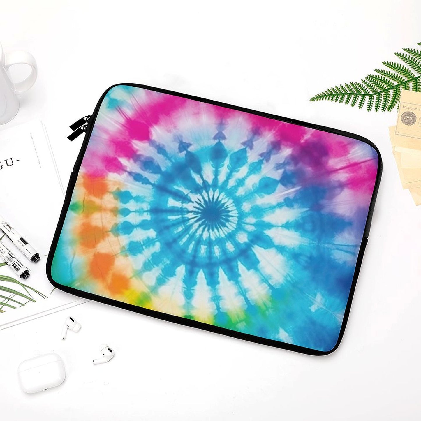 Laptop Sleeve Multi Size 2Khowvfx2022_tie-dye_texture_685ac739-ddae-4714-8d04-a498f6de1448-tile--standard-scale-6_00x