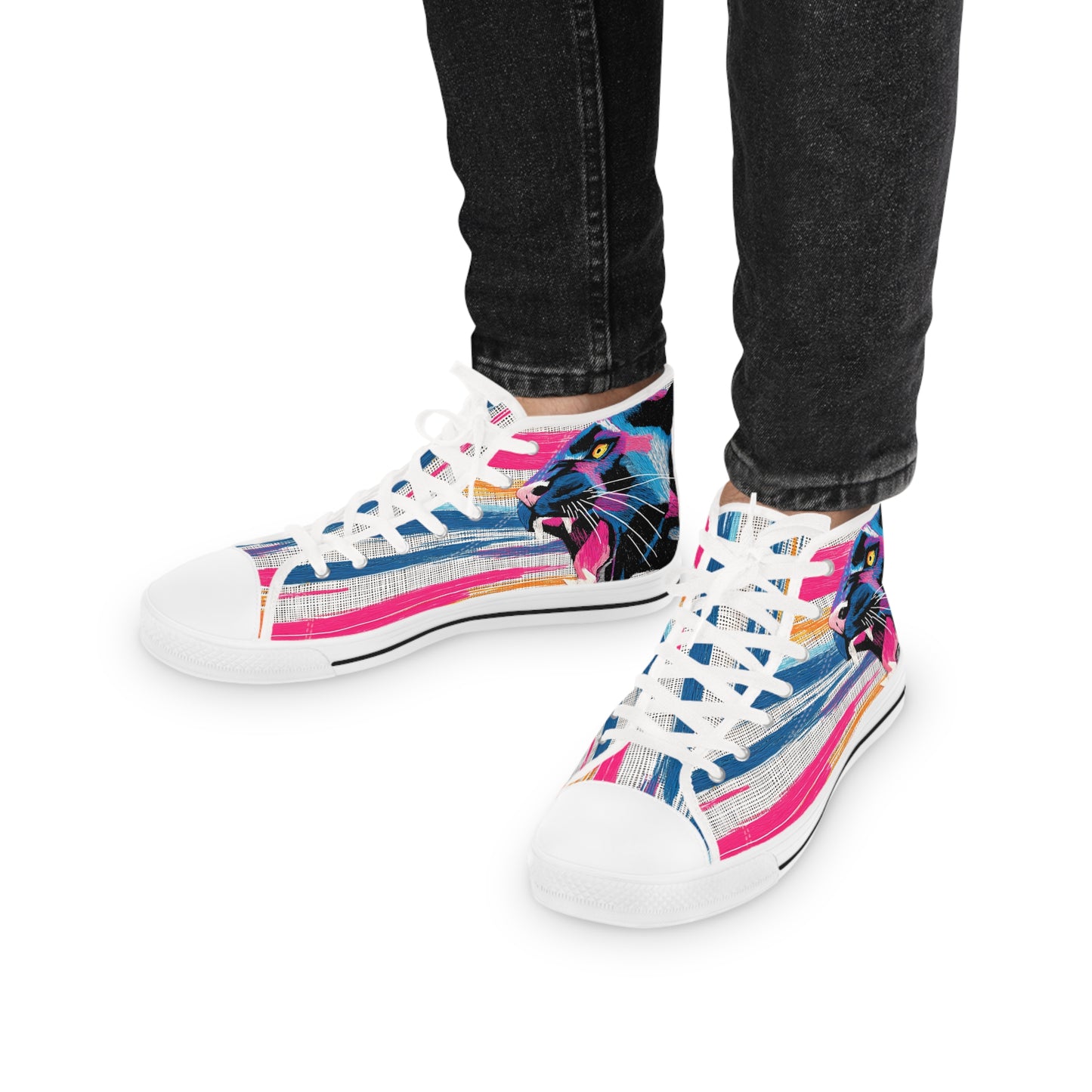 Colorful Panther Sneakers