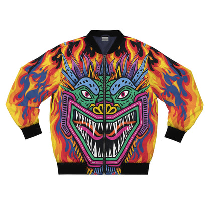 Fire Dragon Bomber Jacket