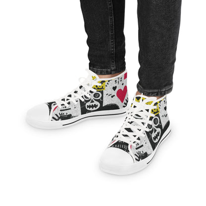 Guitar King Men's High Top Sneakers