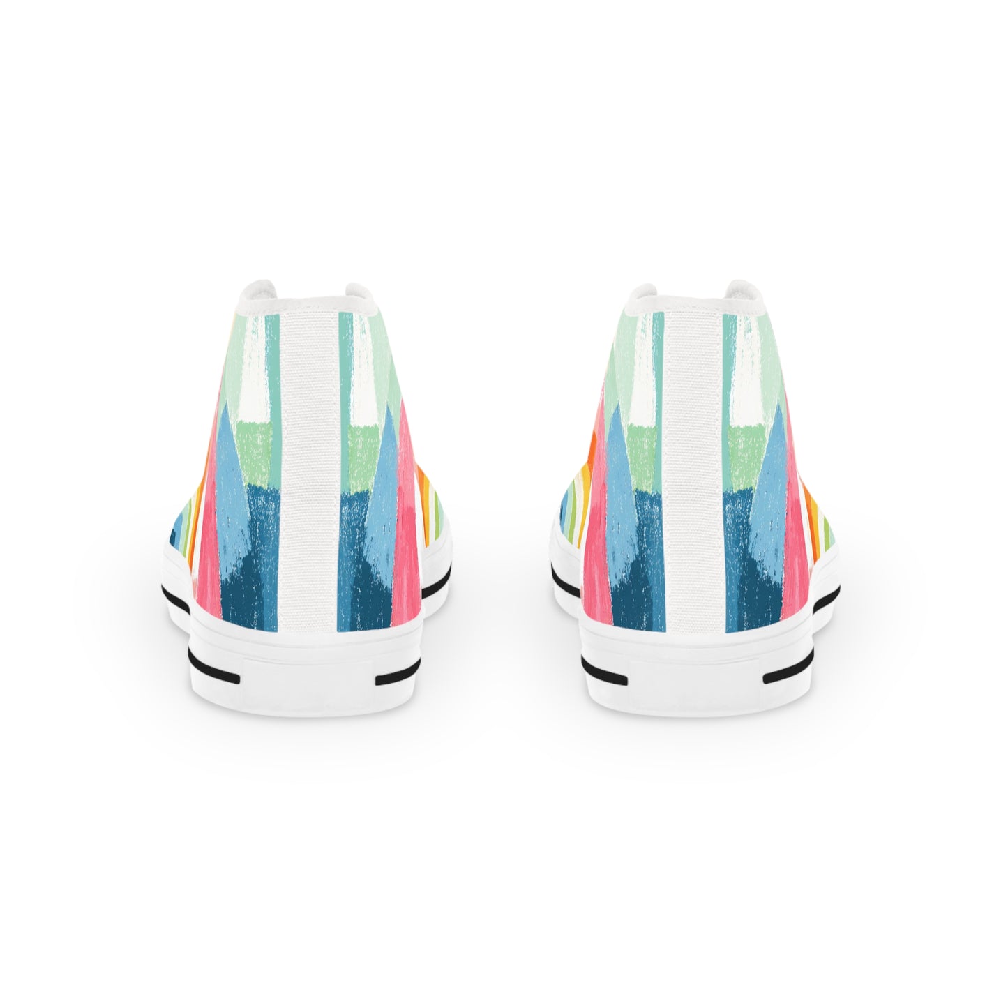 Rainbow canvas shoes |Colorful High Top Sneakers, Vibrant Rainbow Sneakers for Men, Trendy Unisex Footwear, Casual Everyday Shoes, Perfect for Festivals, [...]