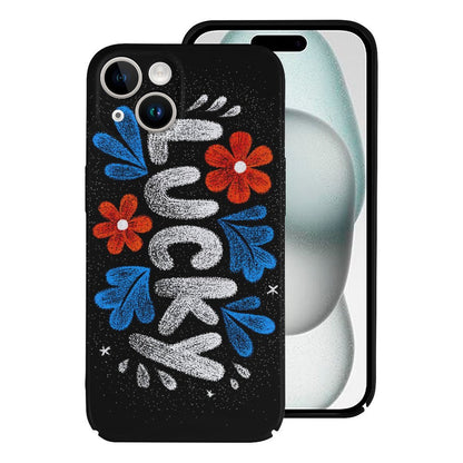 LOVE Colorful Totem iPhone 15 Case – Gift for Gemini & Sagittarius