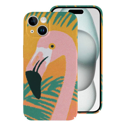 Tropical Flamingo iPhone 15 Case | Gift for Leo & Pisces