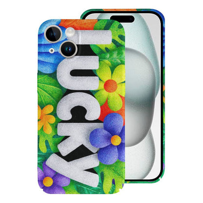 LOVE Colorful Totem iPhone 15 Case – Gift for Gemini & Sagittarius