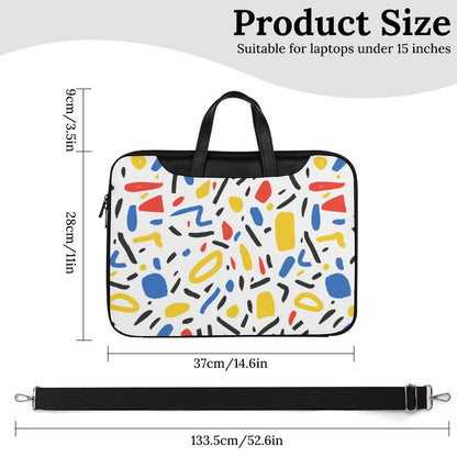 Stylish Shoulder Bag Set, Colorful Laptop Bag Sleeve, Travel-Friendly Luggage Accessories - Model-93668-A-25032905