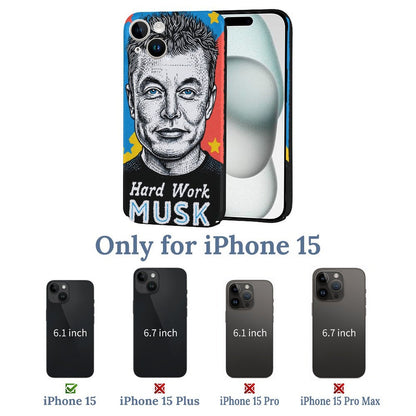 Elon Musk iPhone Case – Inspiring Art Design | Gift for Gen Z Tech Lovers & Leos