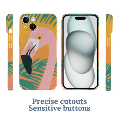 Tropical Flamingo iPhone 15 Case | Gift for Leo & Pisces