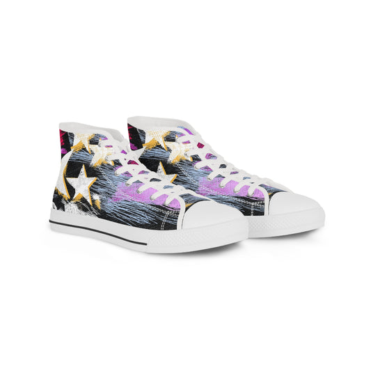 Stars Sneakers Creative Stars Splash Art