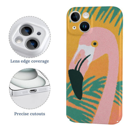 Tropical Flamingo iPhone 15 Case | Gift for Leo & Pisces