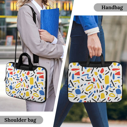 Stylish Shoulder Bag Set, Colorful Laptop Bag Sleeve, Travel-Friendly Luggage Accessories - Model-93668-A-25032905