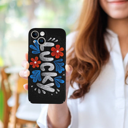 LOVE Colorful Totem iPhone 15 Case – Gift for Gemini & Sagittarius