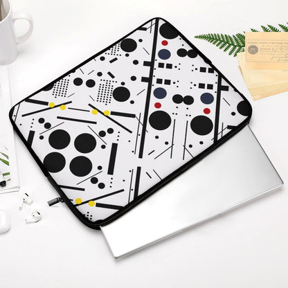 Minimalist Geometric Laptop Sleeve|Laptop Bag｜Gift for Aquarius & Gemini