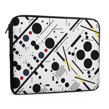 Minimalist Geometric Laptop Sleeve|Laptop Bag｜Gift for Aquarius & Gemini