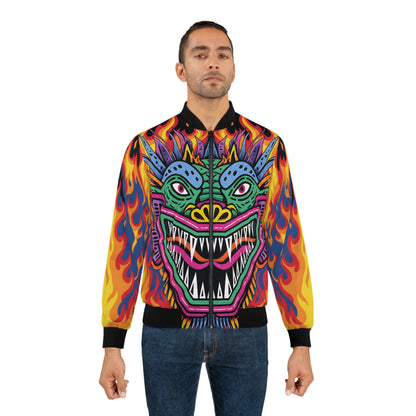 Fire Dragon Bomber Jacket