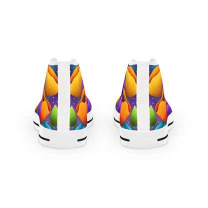 Colorful Flower Sneakers