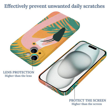 Tropical Flamingo iPhone 15 Case | Gift for Leo & Pisces