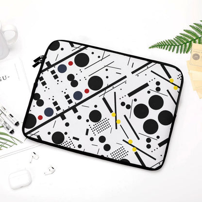Minimalist Geometric Laptop Sleeve|Laptop Bag｜Gift for Aquarius & Gemini
