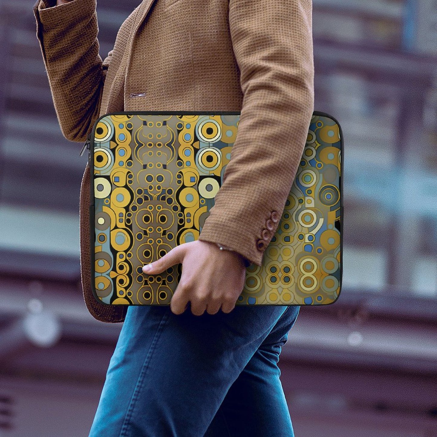 Laptop Sleeve  Multi Size Howvfx2022_abstract_pattern_2d_texture_flat_pattern_seamless_pa_afecb089-7231-4be2-9933-884b6656d33c