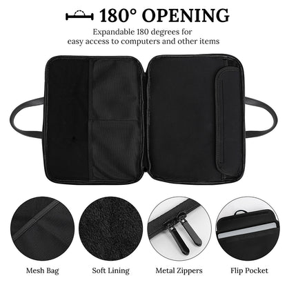 Stylish Shoulder Bag Set, Colorful Laptop Bag Sleeve, Travel-Friendly Luggage Accessories - Model-93668-A-25032905
