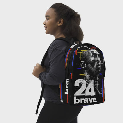 Kobe 24 Backpack|Kobe Tribute Graffiti Backpack – Street Style Gift for Leo & Sagittarius