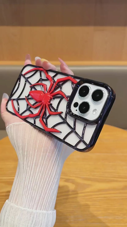 3D Spider iPhone Case for iPhone 13/14/15/16 | Gift for Leo & Scorpio